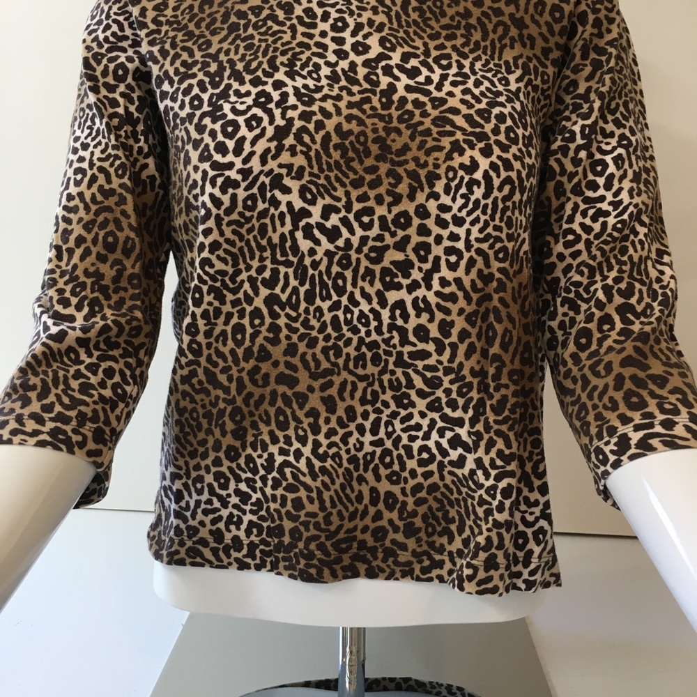 Jones New York Sport animal print top - Size Small Women